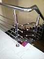 SS Stair Railings with Acrylic Balusters