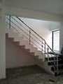 SS Stair Railings with Matt Finish Pipes