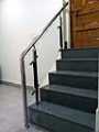 SS Railings with Designer Balusters and Glass Fittings