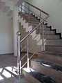 SS Stair Railings with Dotted Pillars